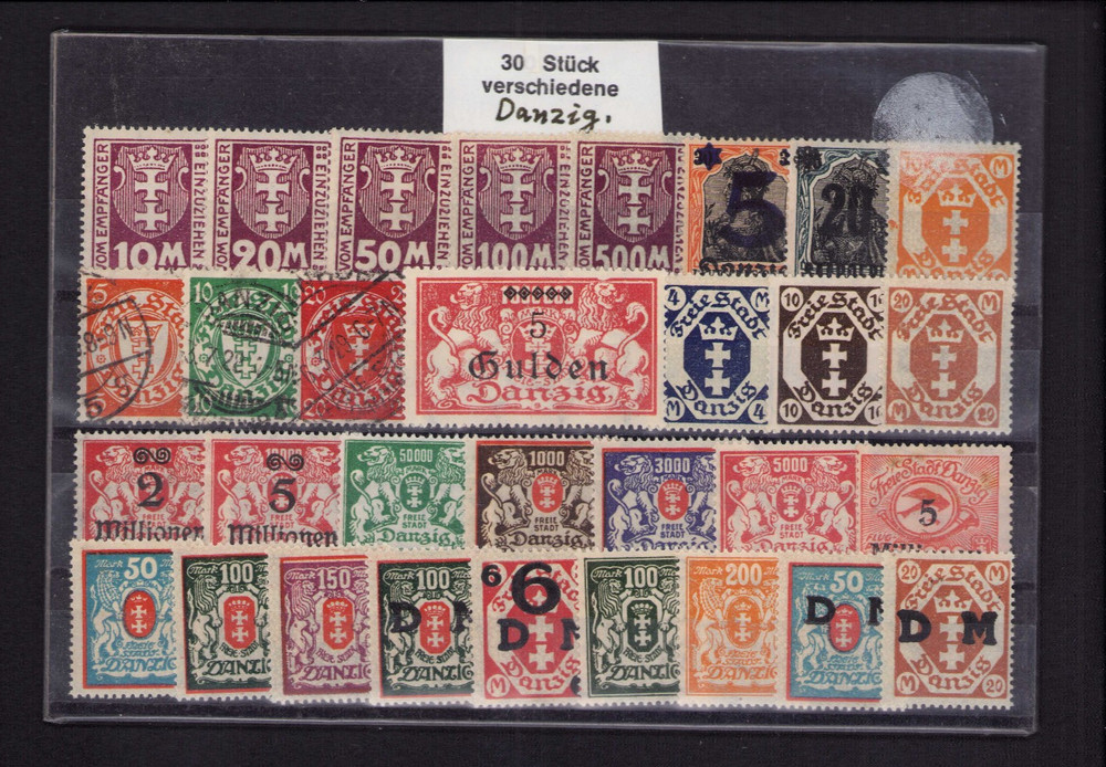 Danzig Vintage unopened Packet as shown Attractive mid-century philatelic Cool!^
