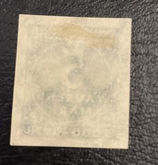 Germany (Scott #238ab) 5000 Mark Stamp Imperforate MLH