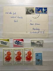 6 Pages East Germany DDR Stamps 1949-1989 Lighthou1se Album Used Mint Few Covers