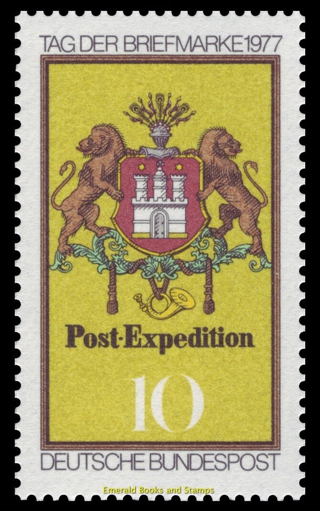 EBS Germany 1977 – Stamp Day – Tag der Briefmarke – Michel 948 MNH**