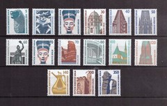 USA0027) Berlin INDUSTRIE/CASTLES/HISTORIC SITES AND OBJEKTS complete MNH