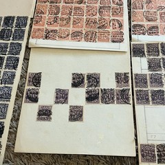 VINTAGE GERMAN DIENSTMARKE & SAARGEBIET OFFICIAL STAMPS – LARGE LOT – MINT USED