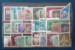 DDR Germany 27 Different Used MH MNH Commemoratives & Definitives 57-1