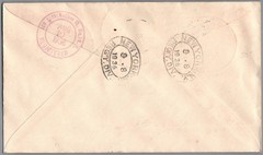 Germany 1936 Olympics Zeppelin Hindenburg Used Cover Slogan Cancel Air Mail USA