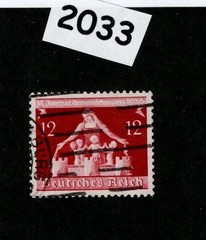 Used Stamp Sc 475 Germania Congress of Municipalities Germany 1936 #2033
