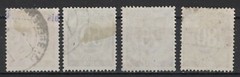 GERMANY:1946 SC#537,551,553-54 Used Numeral of Value T633