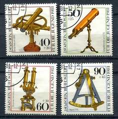 Germany – BRD : Historical optical instruments set from 1981 – used
