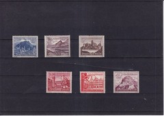 SA53c German Empire 1939 Charity Stamps – Castles hinged stamps