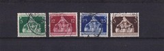 SA21h German Empire 1936 6th Int Local Government Congress, used stamps