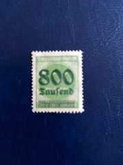 German 1923 800 Saufend Over Print On 500mark MNH With Gum Mint CV £2500 .00