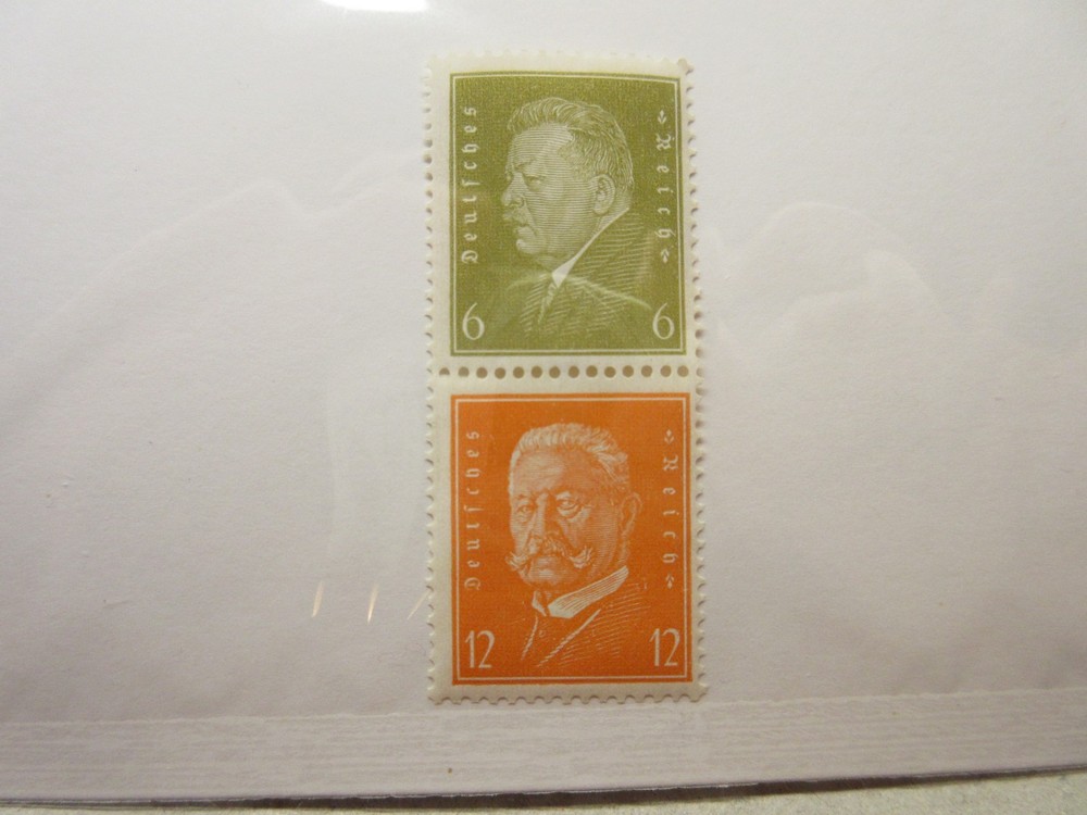 GERMANY Zusammendrucke Michel: S46, MINT LIGHTLY HINGED Lot32 Cat €24