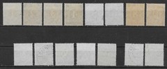 1946 GERMANY Joint Allied Occupation Zone Lot of 15 Used/Mint, SC #530||553