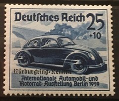 GERMANY 1939 3rd REICH MI # 695-697 SC # B141-143 Nuerburgring RACES MNH