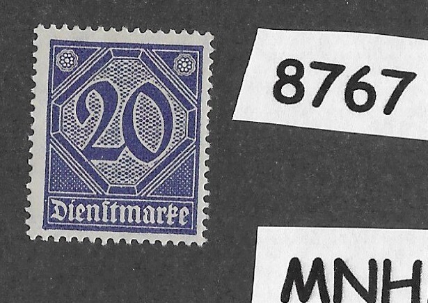 MNH stamp Sc O4 Weimar Republic 1919-1920 Official Germany Post WWI #8767