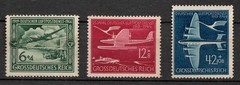 1944 Germany Deutsches Reich set Michel 866-868 Scott B252A-B252C MNG