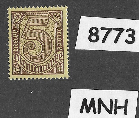 MNH stamp Sc O12 Weimar Republic 1919-1920 Official Germany Post WWI #8773