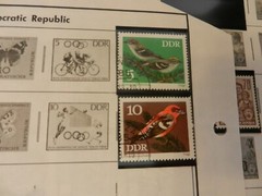 Lot of 78 East Germany Stamps, 1950-1970s Workers, Birds, Planes, Art, More