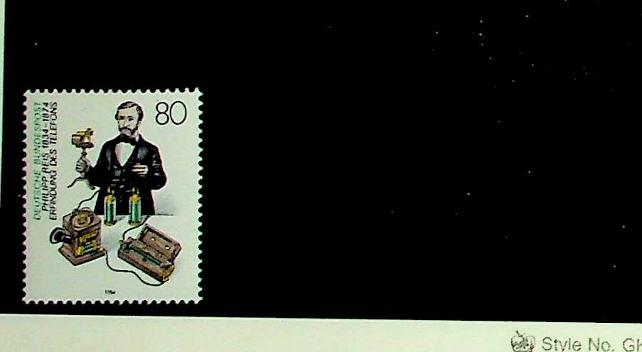 GERMANY Sc 1410 NH ISSUE OF 1984 – SCIENCE