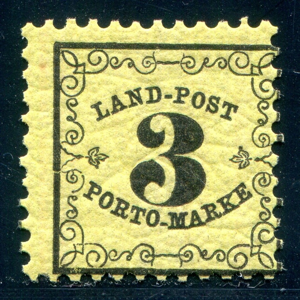 BADEN POSTAGE 1862 2 ** MINT IN PERFECT CONDITION (F8066