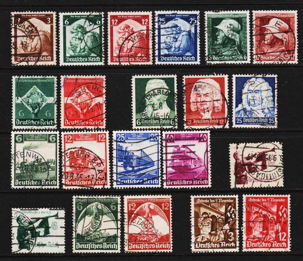 1935 Germany Sets & Singles Clean Used Sound 18285