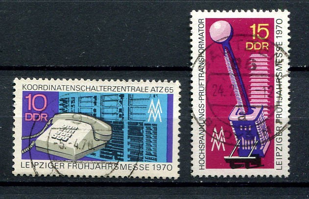 Germany – DDR : Leipzig Fair set from 1970 – used