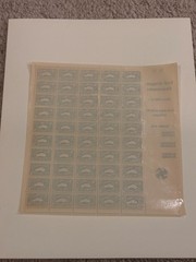 WWII German Automobile KDF Volkswagen Sheet MNH Original Gum