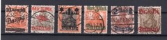 Gdansk 41/46I GEF-Gest. 90EUR (74063) Germany Stamps Before 1945