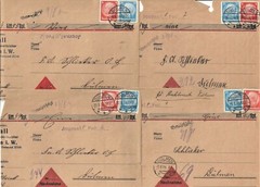 Germany. Lot of four postal items. Rare. GE4.(BDR/ENV)