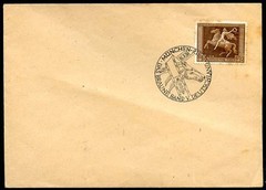 GERMANY RUBAN BRUN FDC 1938, VF