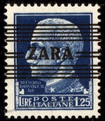 Germany WWII Italy Zara Mi34 MNH Besetzung Croatia Expert 105031