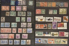 Mixed Germany Stamp Lot: Third Reich, DDR (East), & Bundespost – 80+ Stamps