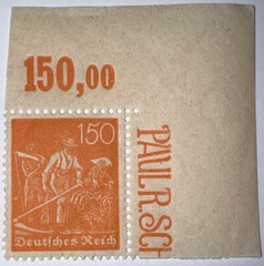Travelstamps: 1922 Germany DR Deutsches Reich 150pf Stamp Scott #175 MNH OG