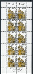 Item No. 2300 Small Sheet Club 10 Frankfurt EST Cancelled Old Opera 2002
