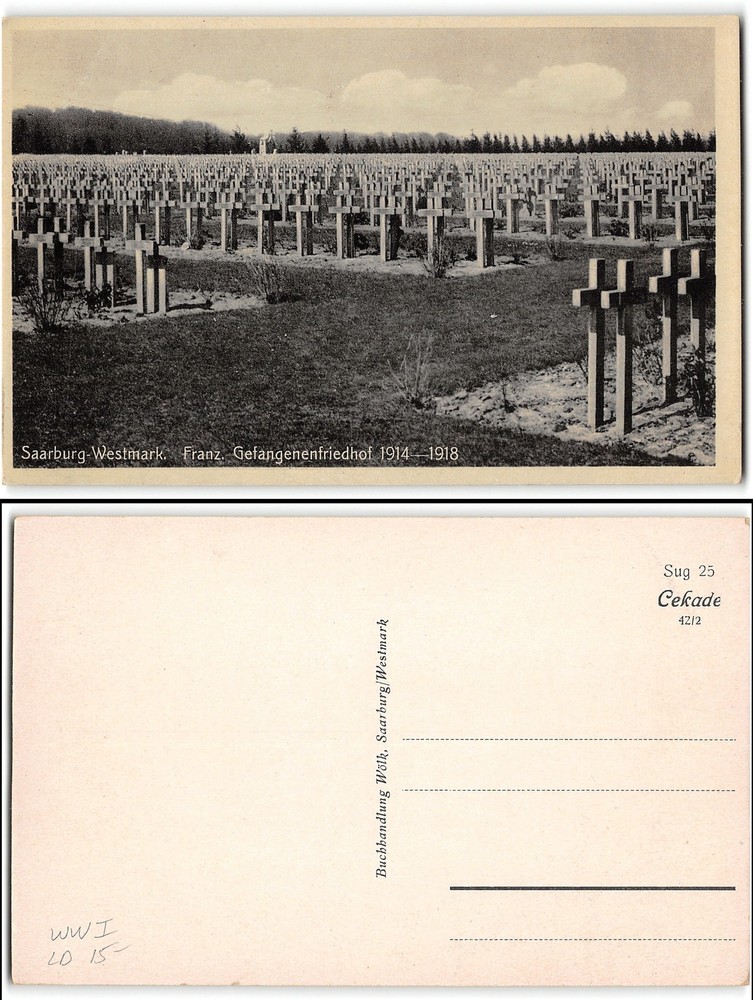 PPC, WWI graveyard, Saarburg-Westmark