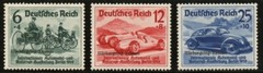 GERMANY STAMPS, Scott B141-B143, 1939 Auto Races, Semi-Postal, MNH 13010
