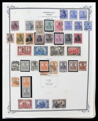 GERMANY Deutschland 1872-1968 MNH MH Used in Scott Album Stamp Collection
