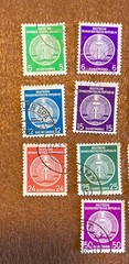 “ HAMMER AND COMPASS “ GERMANY, DDR, 1954. Fine used