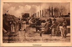 1917 WWI Feldpost IV Army Corps Recruit Depot 873 Field Bakery Ballenstedt Harz