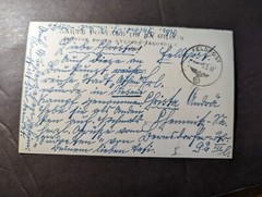 1941 Germany Greece Feldpost RPPC Postcard Cover to Chemnitz