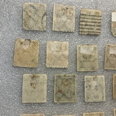 20 USED/HR mixed Deutsches Reich/Germany/Bayern Stamps; 1933- 1945; $1 Ships.