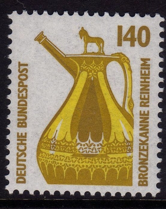 W Germany 1987-96 Tourist Sights 140pf Bronze Flagon SG 2215 MNH