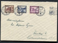 German Reich WW II : Great cover from 1936 – Nuremberg – special cancels – used
