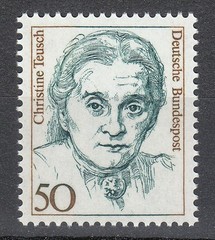 Germany 1986 Mi 1304 Sc 1480 MNH Christine Teusch Minister of education **
