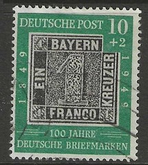 Germany 1949 complete set Stamps on Stamps used/mint**, $ 142.00
