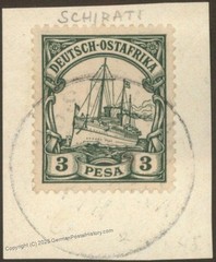 Germany 1903 SCHIRATI East Africa Mi12 Unwmk Deutsch Ostafrika DOA Yacht 114895