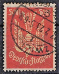 Germany 1922 Carrier Pigeon Air Post C11 Used ZAYIX