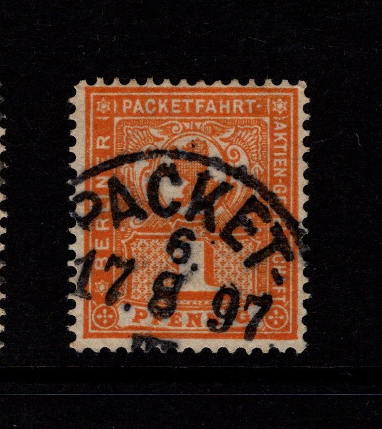 Germany 1897 1p Berlin Private Post Used – S58659