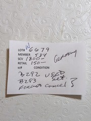 APC W6679 Germany used set SC#B292 293 scv $1800 Looks like FDI? LOOK