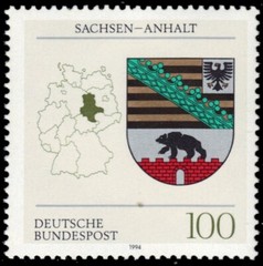 GERMANY 1712 – Coats of Arms „Saxony-Anhalt“ (pc16225)