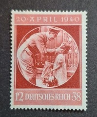 1940 Germany Stamp Scott# B170 Mint Lightly Hinged